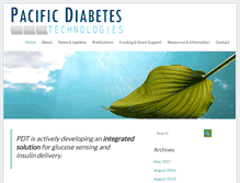 Tablet Screenshot of pacificdt.com